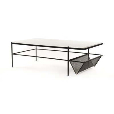 Belpasso 4 Legs Coffee Table with Storage - Image 0