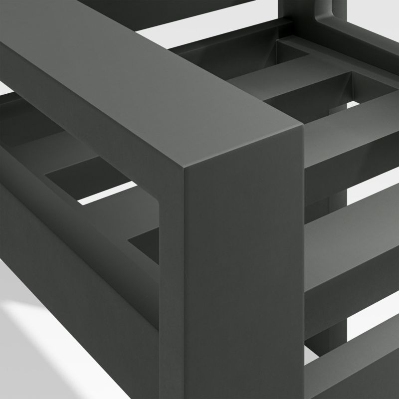 Walker Metal Outdoor Dining Arm Chair - Image 1