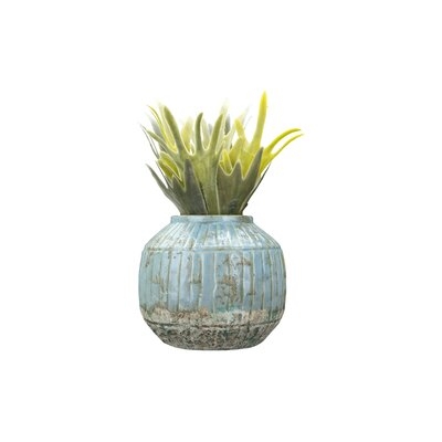 Mcneilly Large Distressed Terracotta Pot Planter - Image 0
