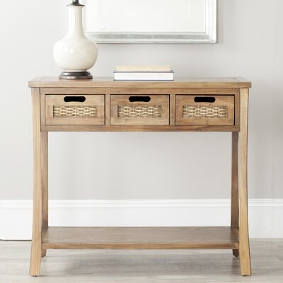 Harwinton 34" Solid Wood Console Table - Image 0