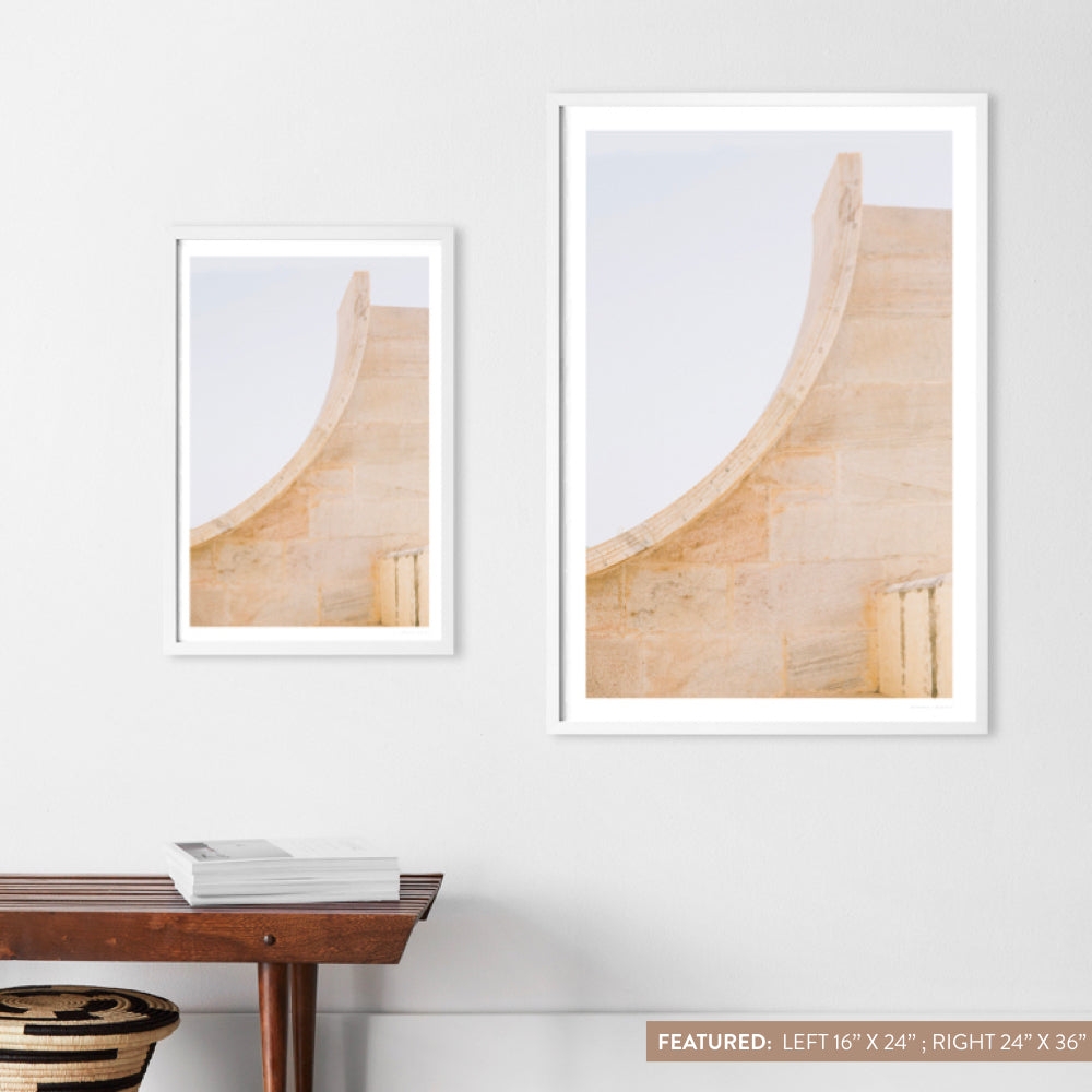 The Citizenry Jantar Mantar .02 Wall Art No Frame | 16" x 24" | Ivory - Image 3