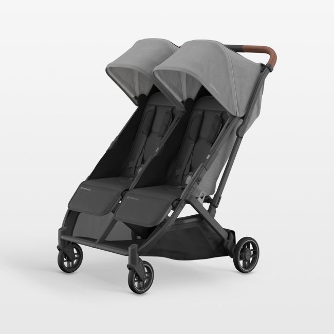 UPPAbaby Greyson Grey Minu Duo Double Baby Stroller - Image 0