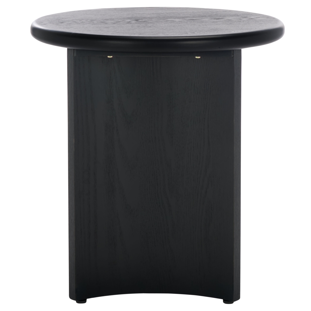 Alanka Round End Table - Black - Safavieh - Image 5