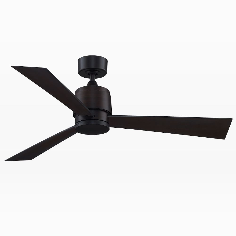 Zonix Ceiling Fan With Light Kit, Dark Bronze, 52" - Image 0