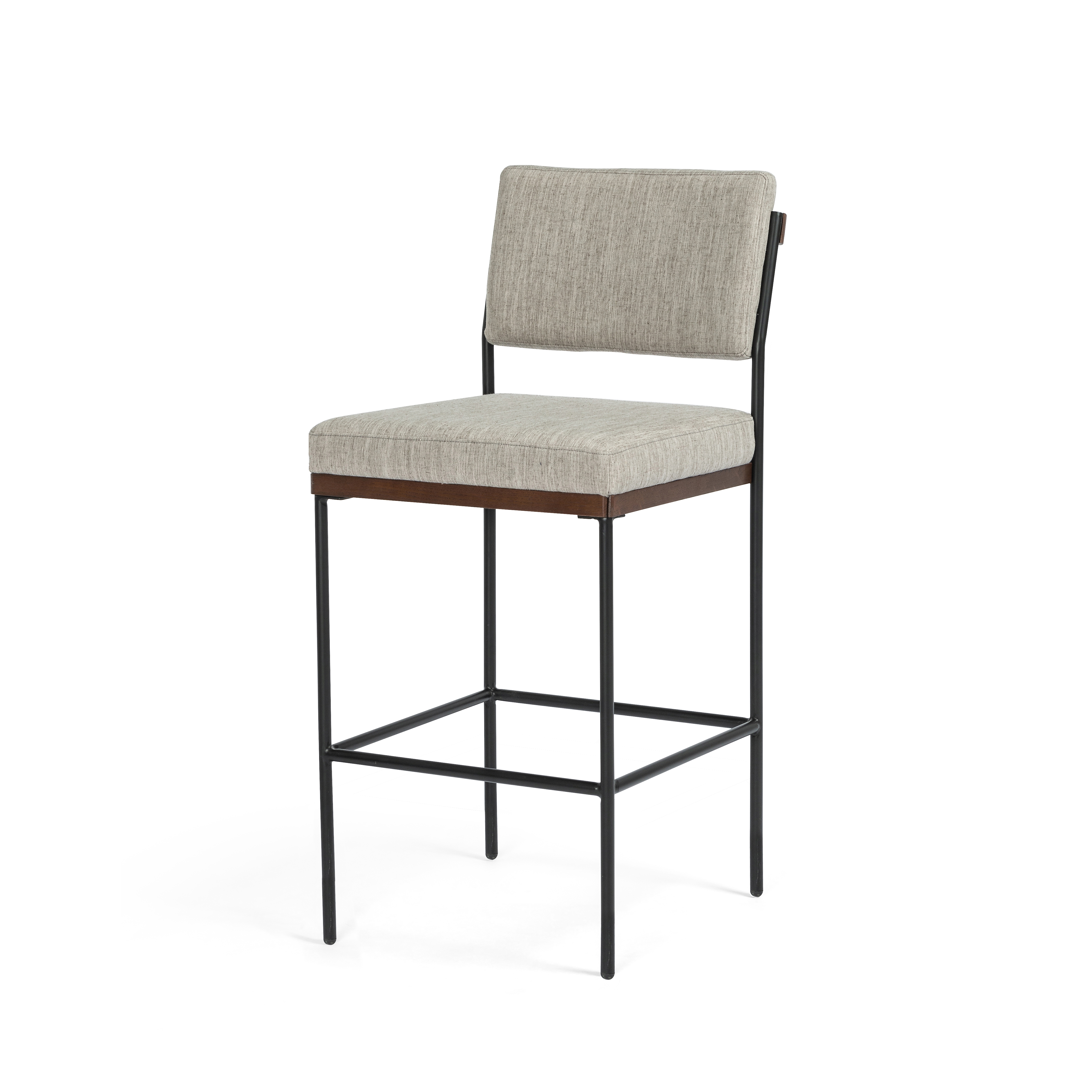 Benton Bar + Counter Stool - Savile Flannel - Image 0