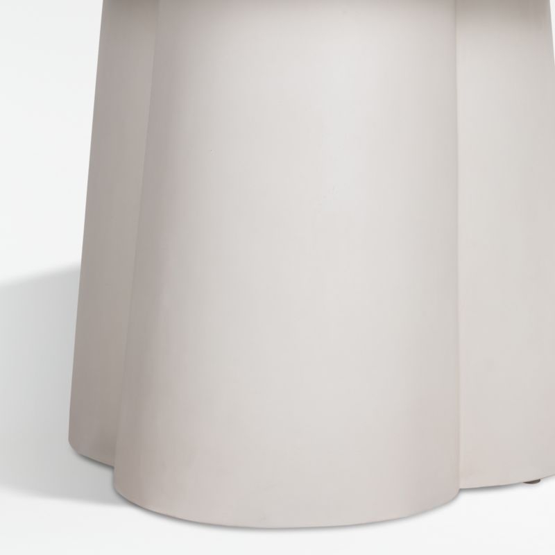 Davenport 60" Round White Dining Table - Image 3