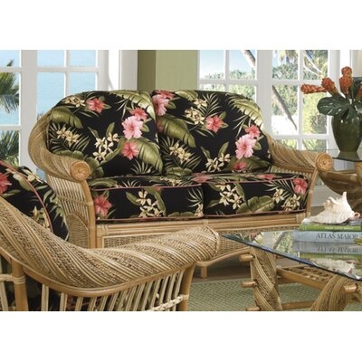 Stovall Standard 58.5" Round Arms Loveseat - Image 0