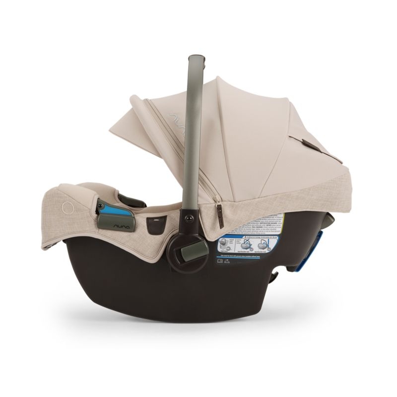 Nuna ® PIPA ™ rx Biscotti Brown Reclining Baby Car Seat + MIXX ™ next Stroller Travel System - Image 8