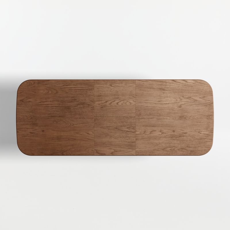 Hearth 85"-107" Oak Extendable Dining Table - Image 6