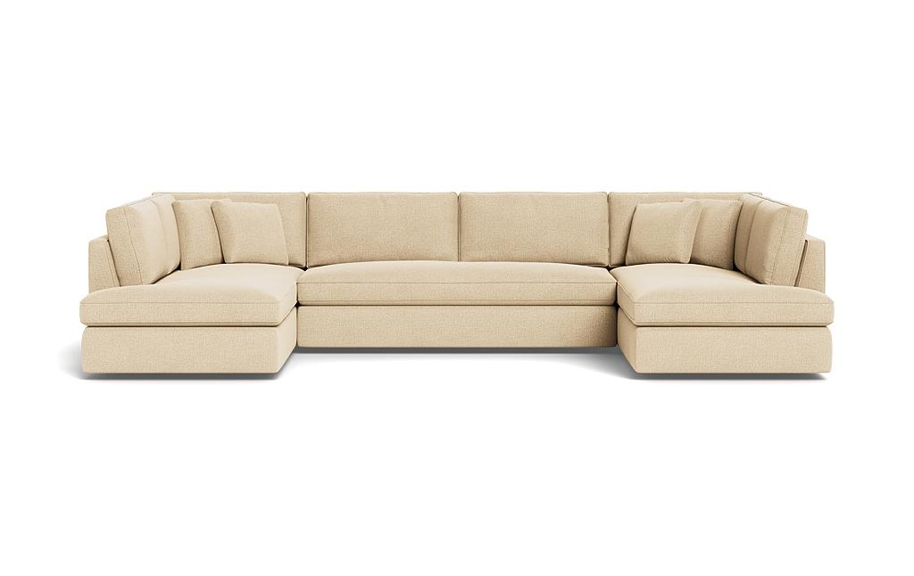 James 3-Piece U-Bumper Sectional - Image 0