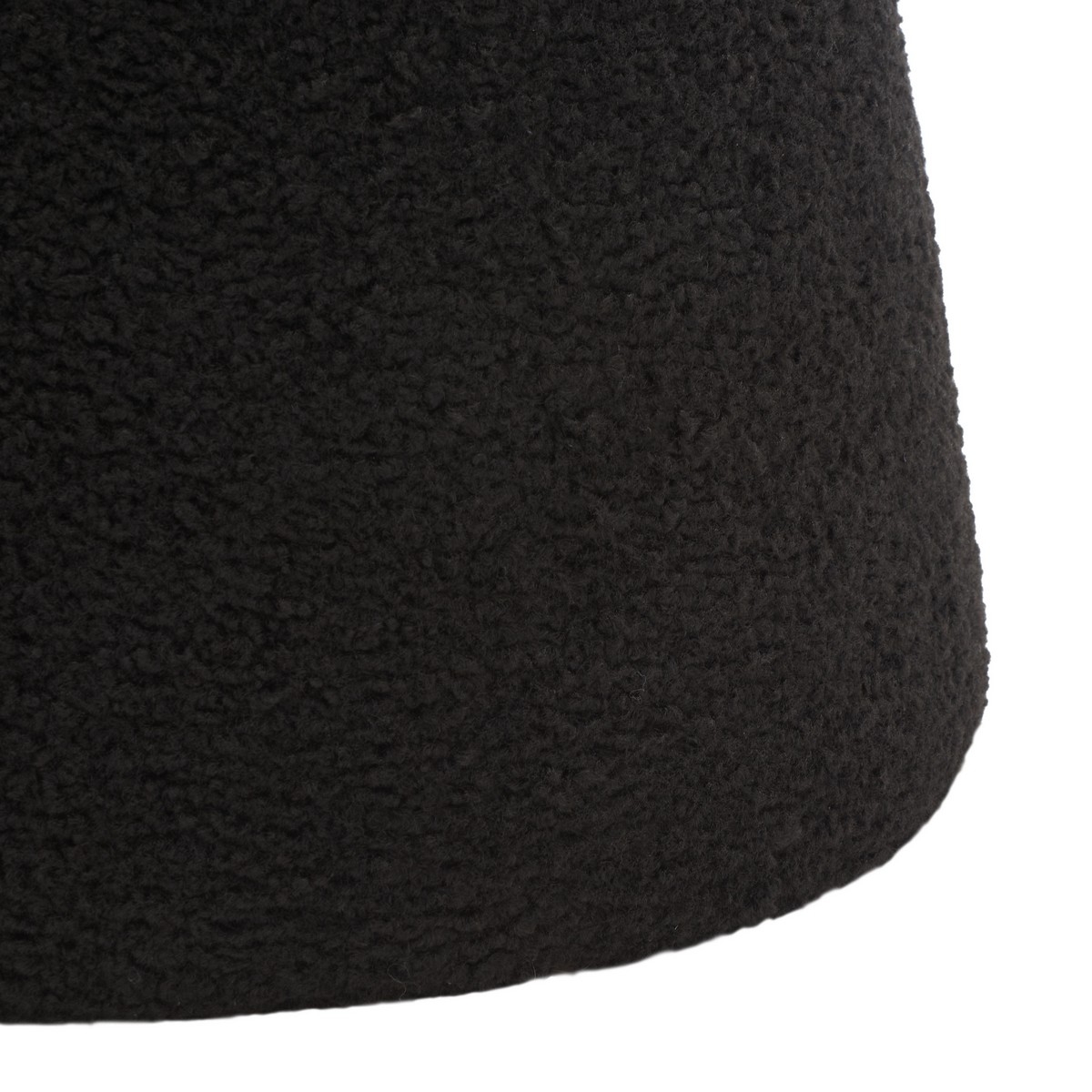 Ellerose Ottoman - Black - Image 3