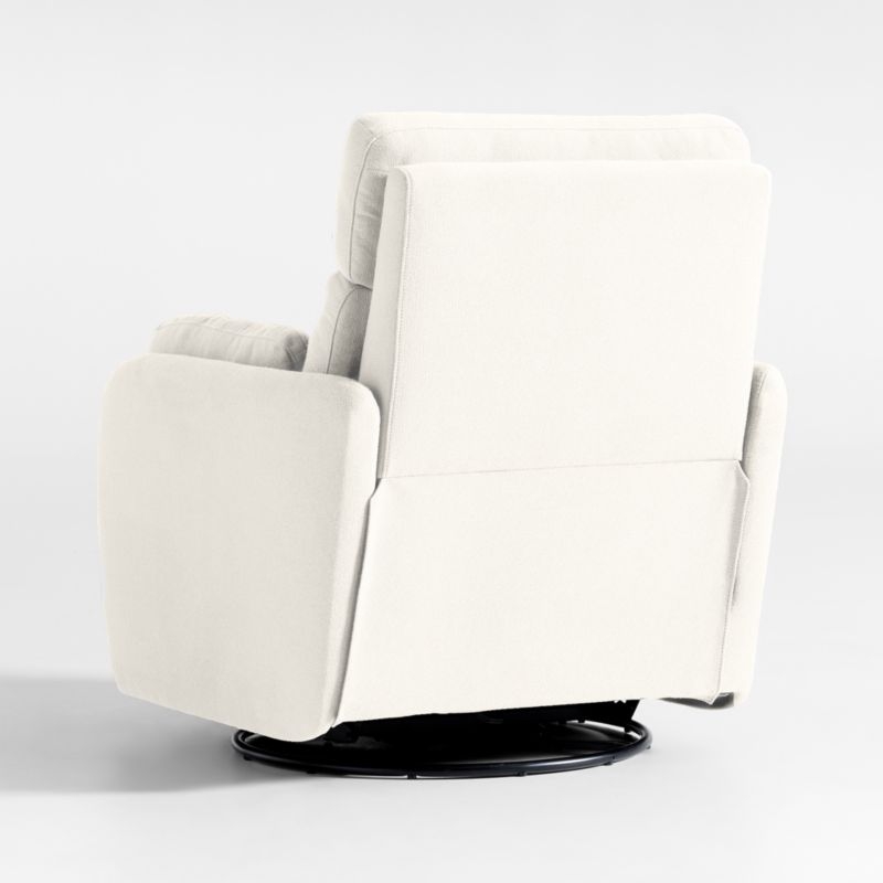 Owen Cream Nursery Electronic Power Recliner with Night Light - Image 1
