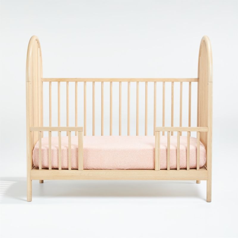 Canyon Natural Spindle Wood Convertible Baby Crib by Leanne Ford - Image 6