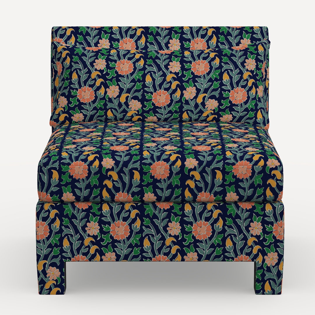 John Robshaw x Cloth & Company Sameera Armless Chair - Image 0