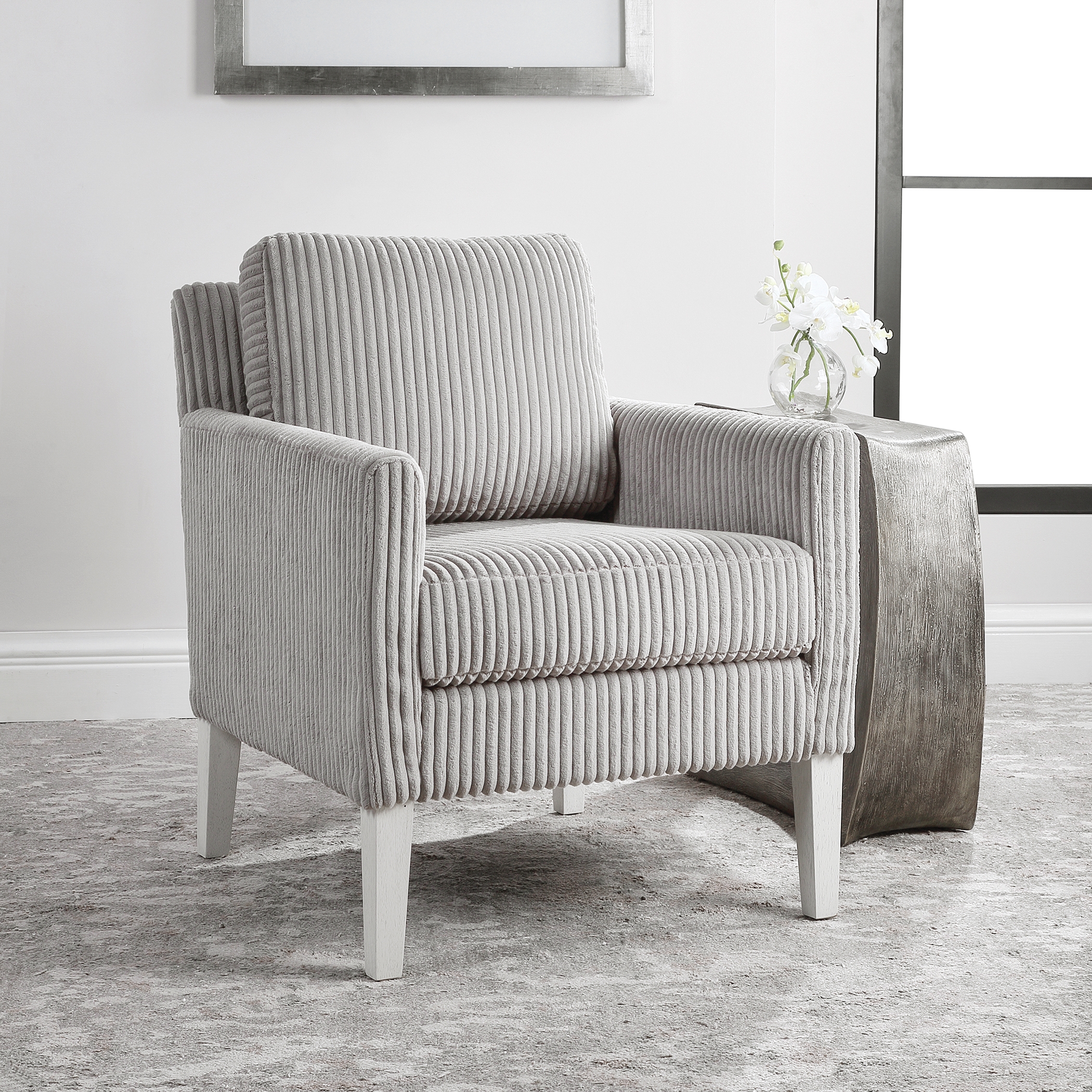 Cavalla Gray Accent Chair - Image 0