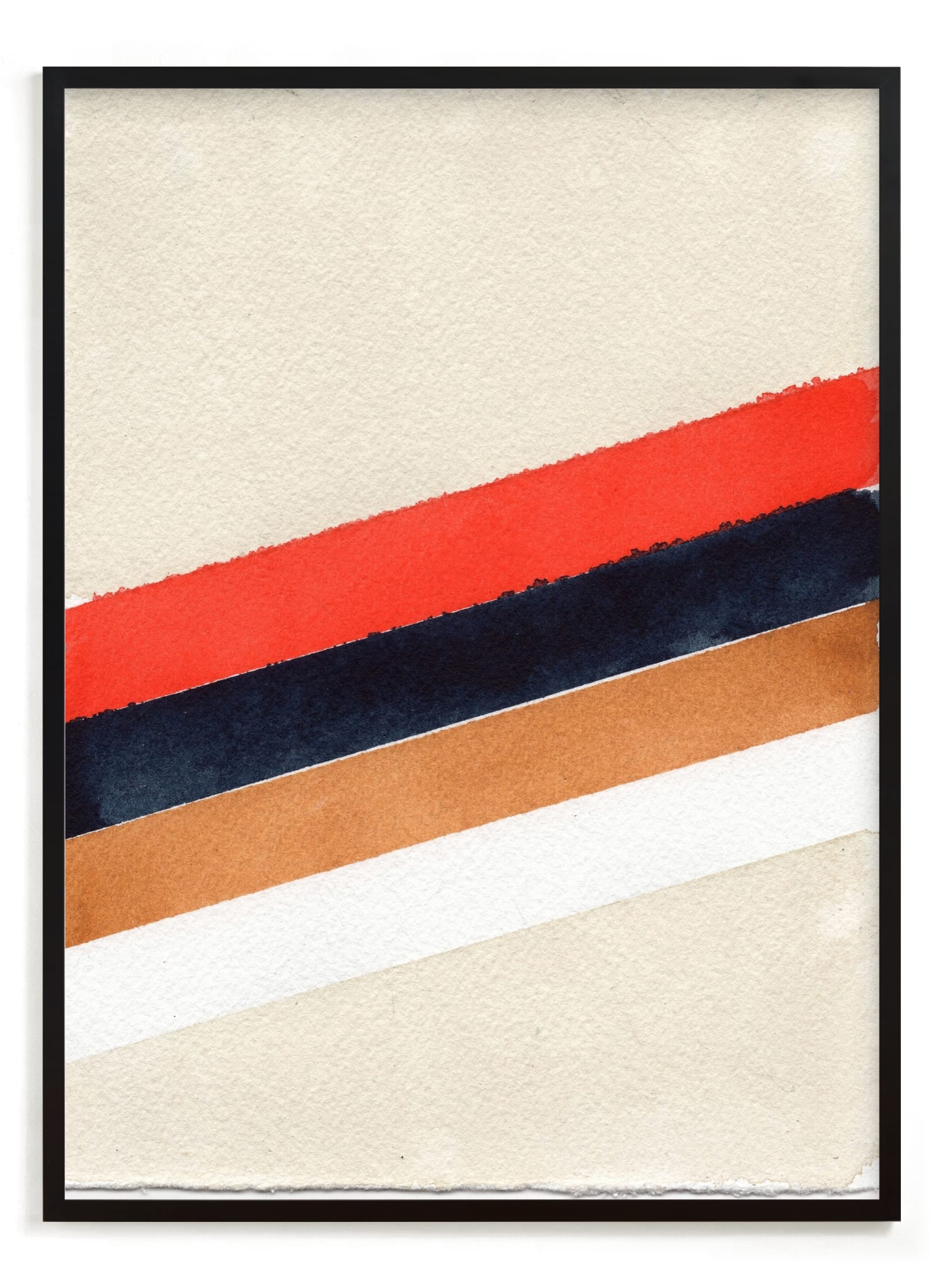 Retro Stripes Open Edition Fine Art Print - Image 0