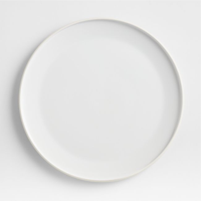 Tour White Porcelain Dinner Plate - Image 0