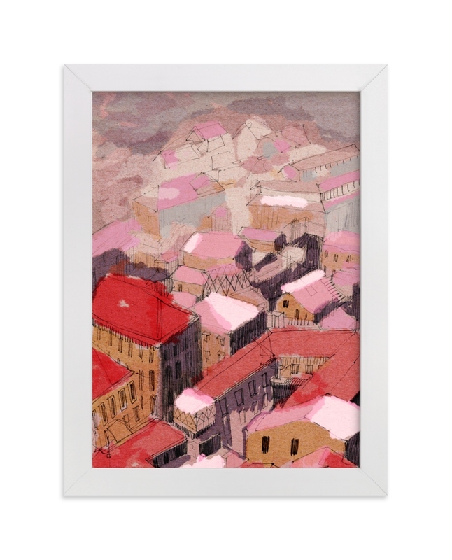 Painted Venice Cityscape Limited Edition Fine Art Print 1 - Image 0