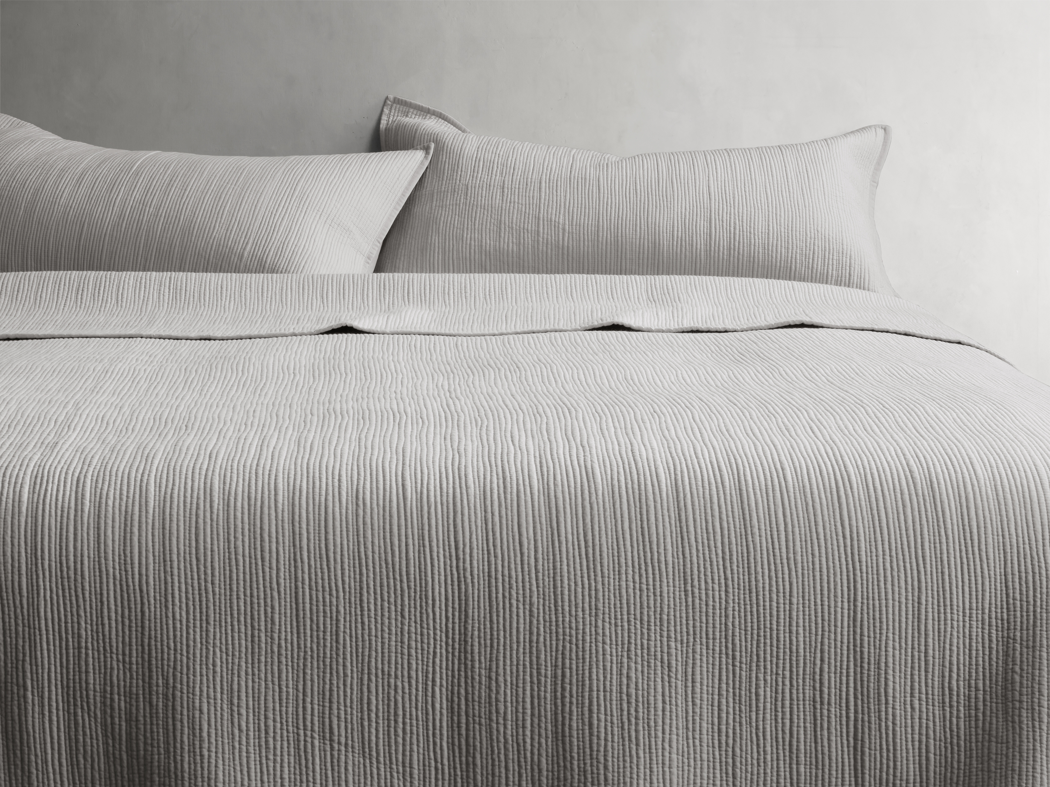 Mira Voile Quilt in Cotton Queen Blue  Mist  - Image 0