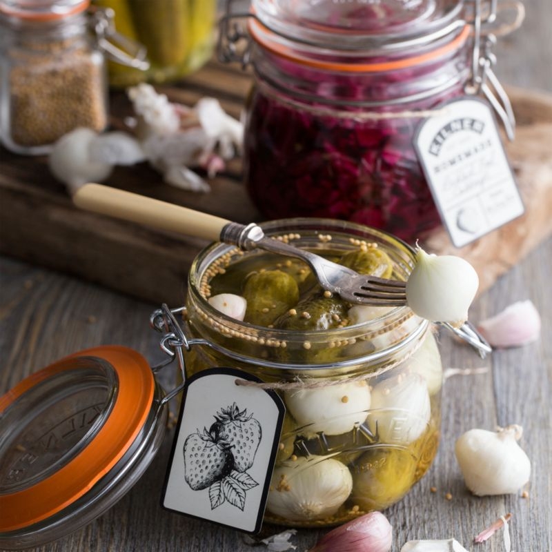 Kilner® 17-Oz.  Round Clip-Top Jars, Set of 6 - Image 5