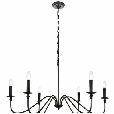 Ableton 6 - Light Candle Style Classic / Traditional Chandelier - Image 1