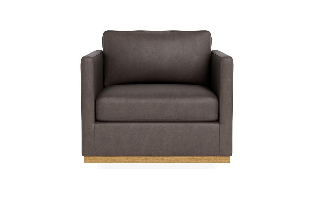 Jasper Leather Swivel Chair - Image 0