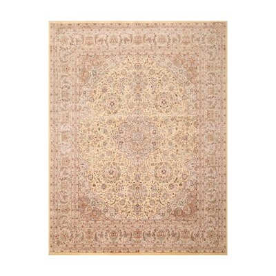 One-of-a-Kind Fadıl Hand-Knotted 8' x 10'3" Wool Area Rug in Gray/Brown/Cream - Image 0