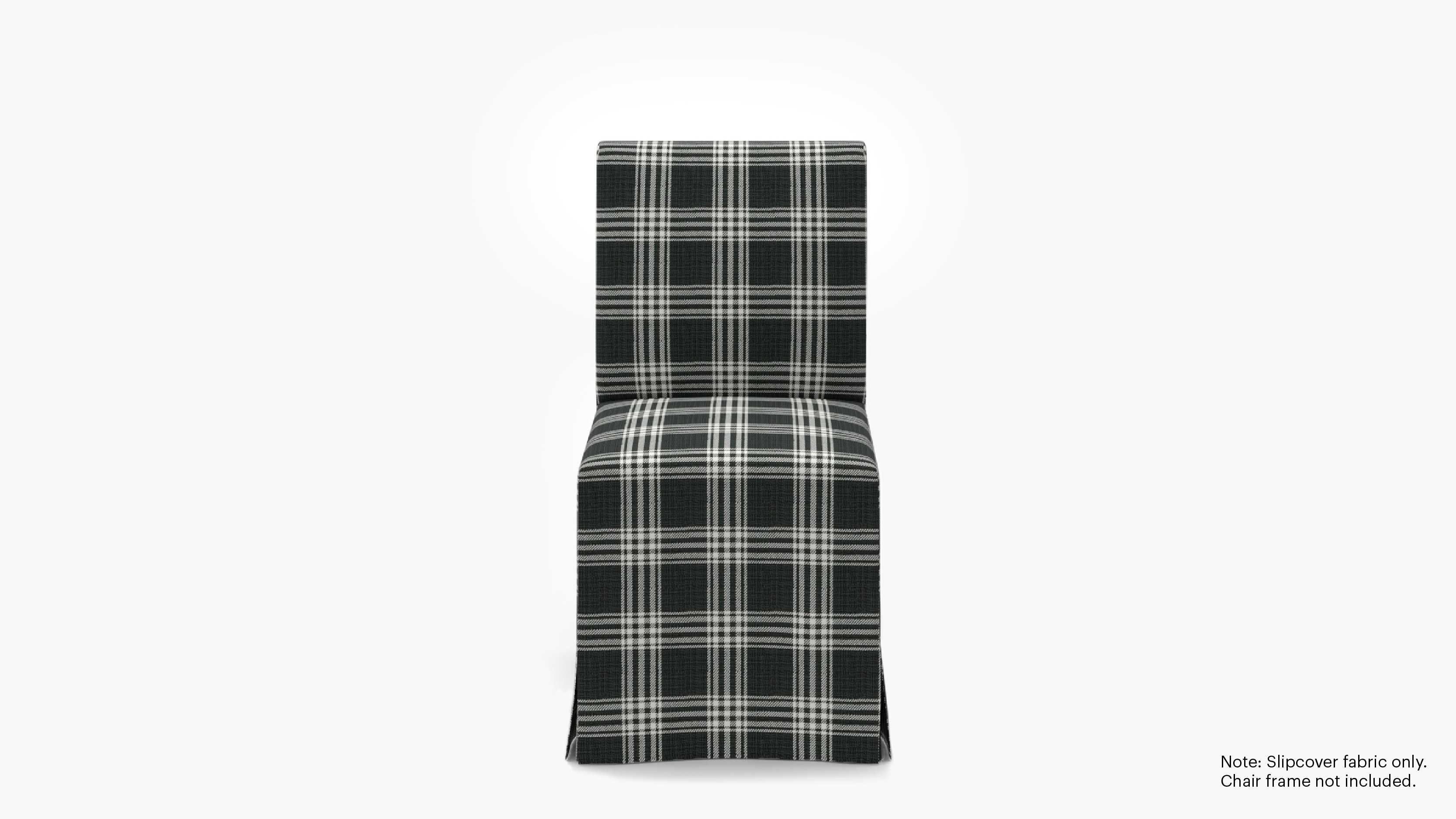 Slipcovered Signature Dining Chair - Cover Only, Barnegat Plaid - Image 0