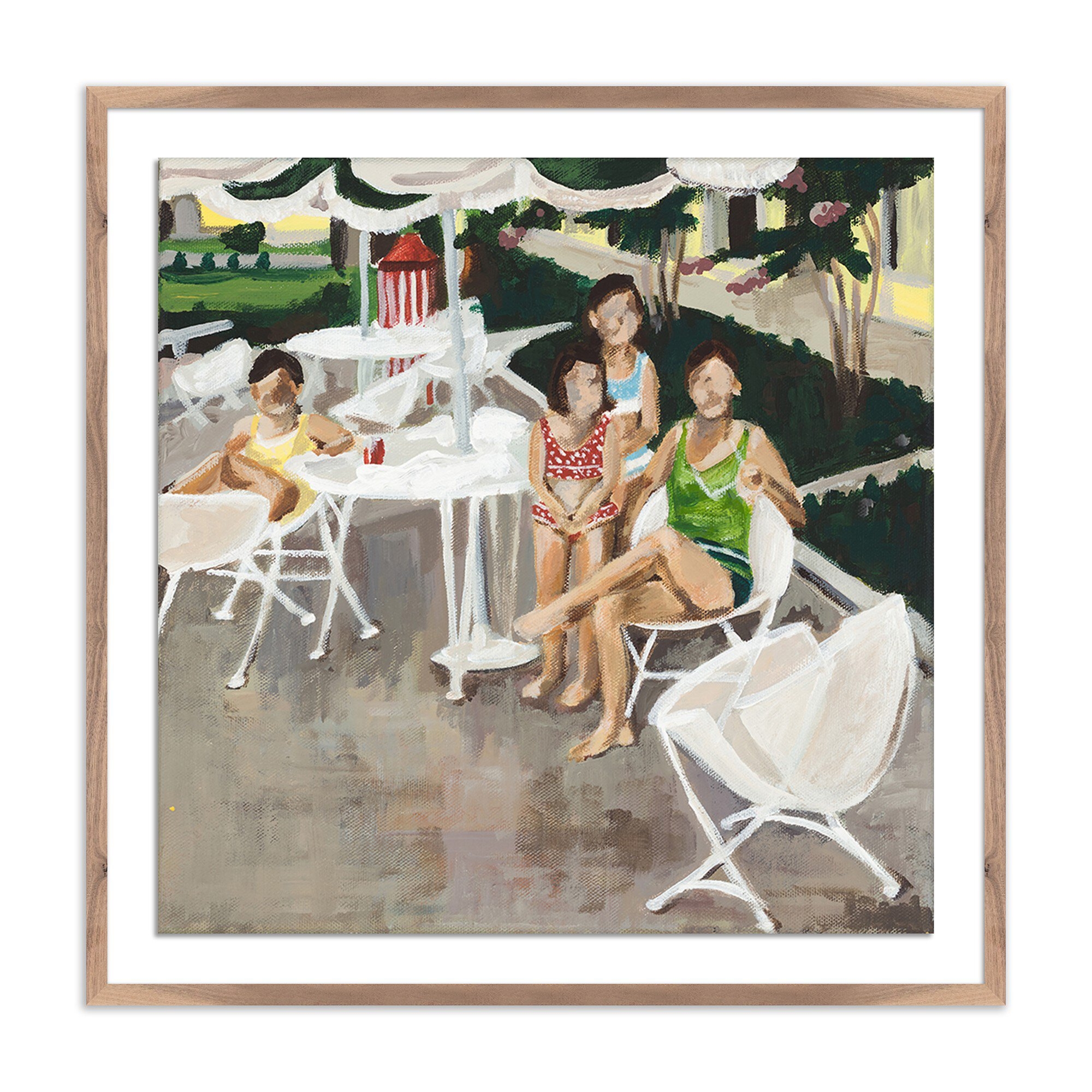 Texas, Aug. 1970 by Amanda Snyder - Rustic 1.5 Walnut - Image 0