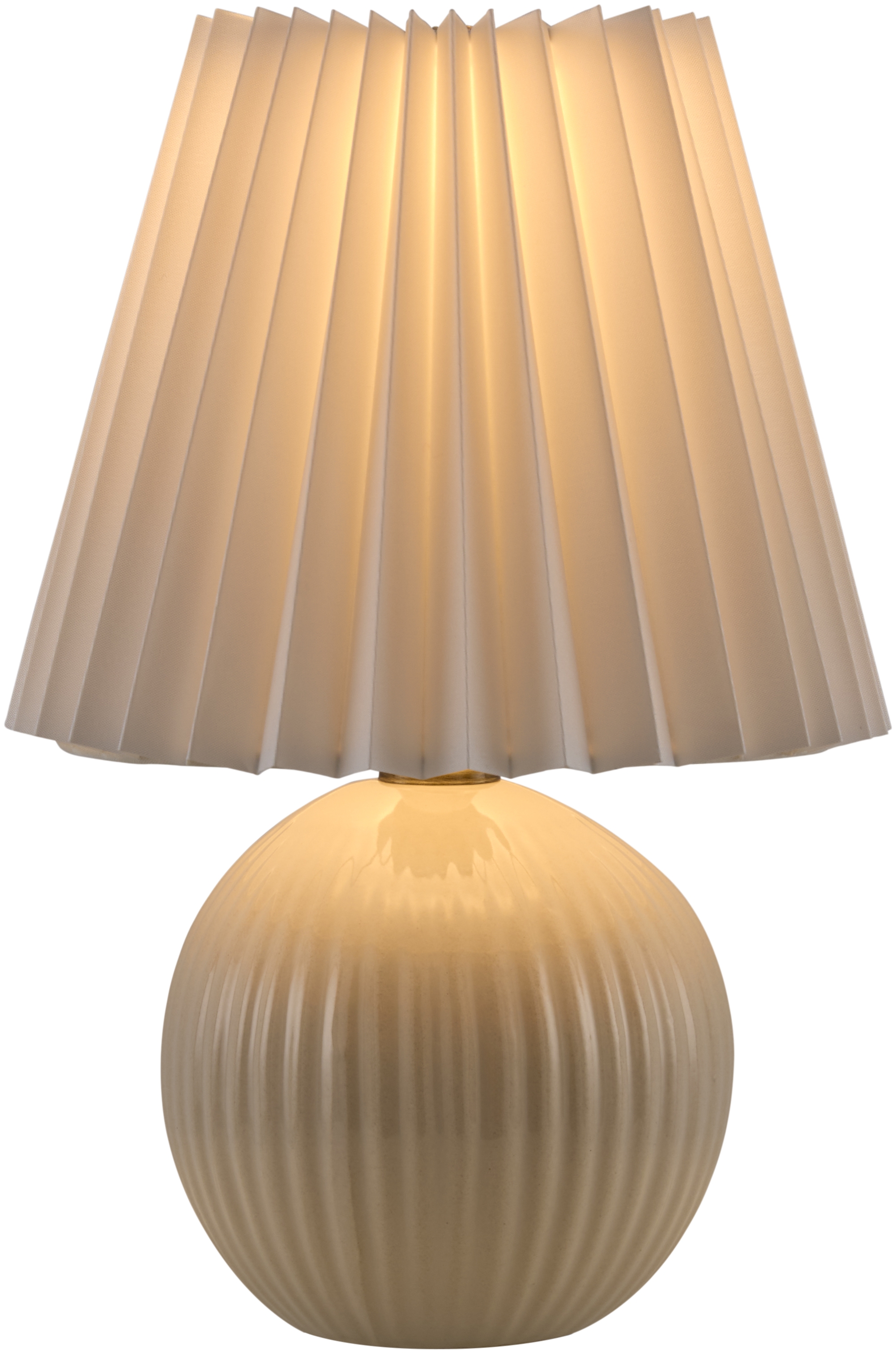 Ferez  Glazed 12"H x 8"W x 8"D Accent Table Lamp - Image 0