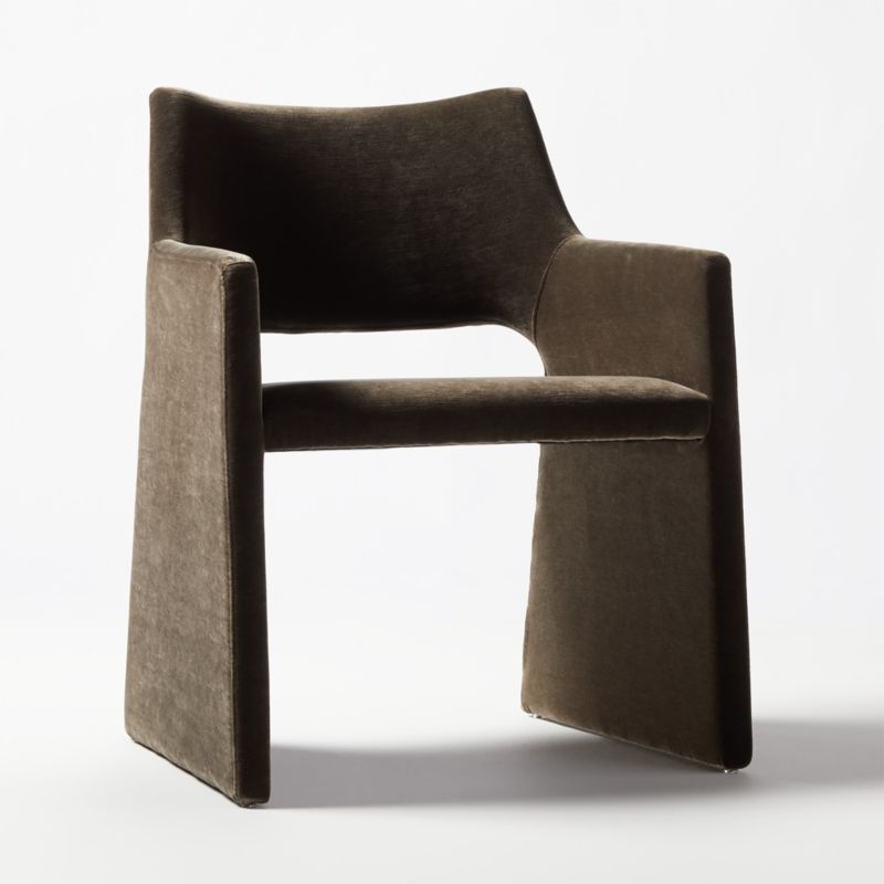 Foley Mink Velvet Dining Chair - Image 2