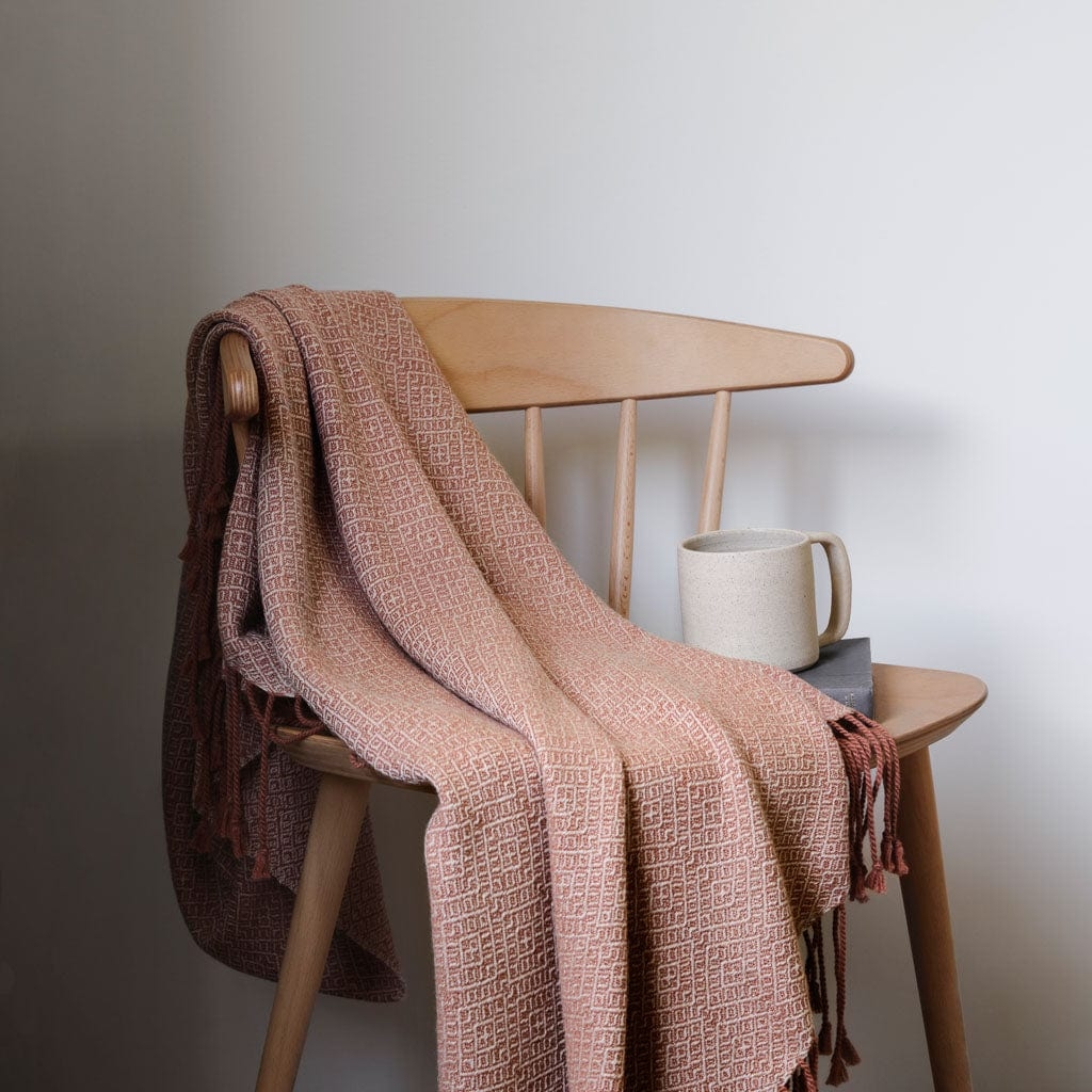 The Citizenry Lirio Alpaca Throw | Clay - Image 2