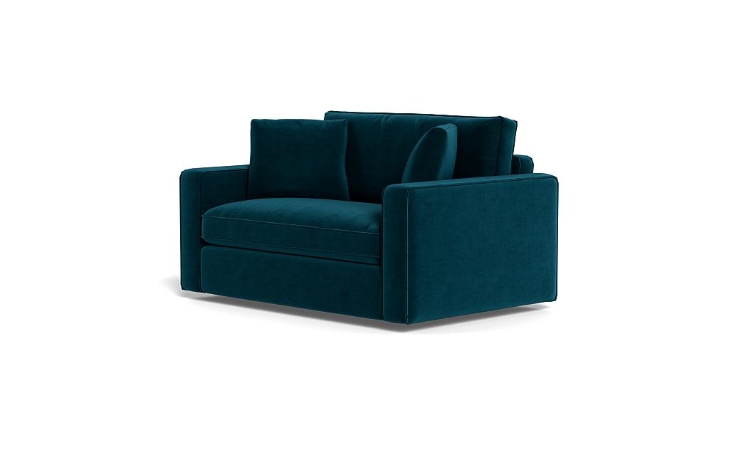 James Twin Sleeper Sofa with Contrast Piping - Image 2