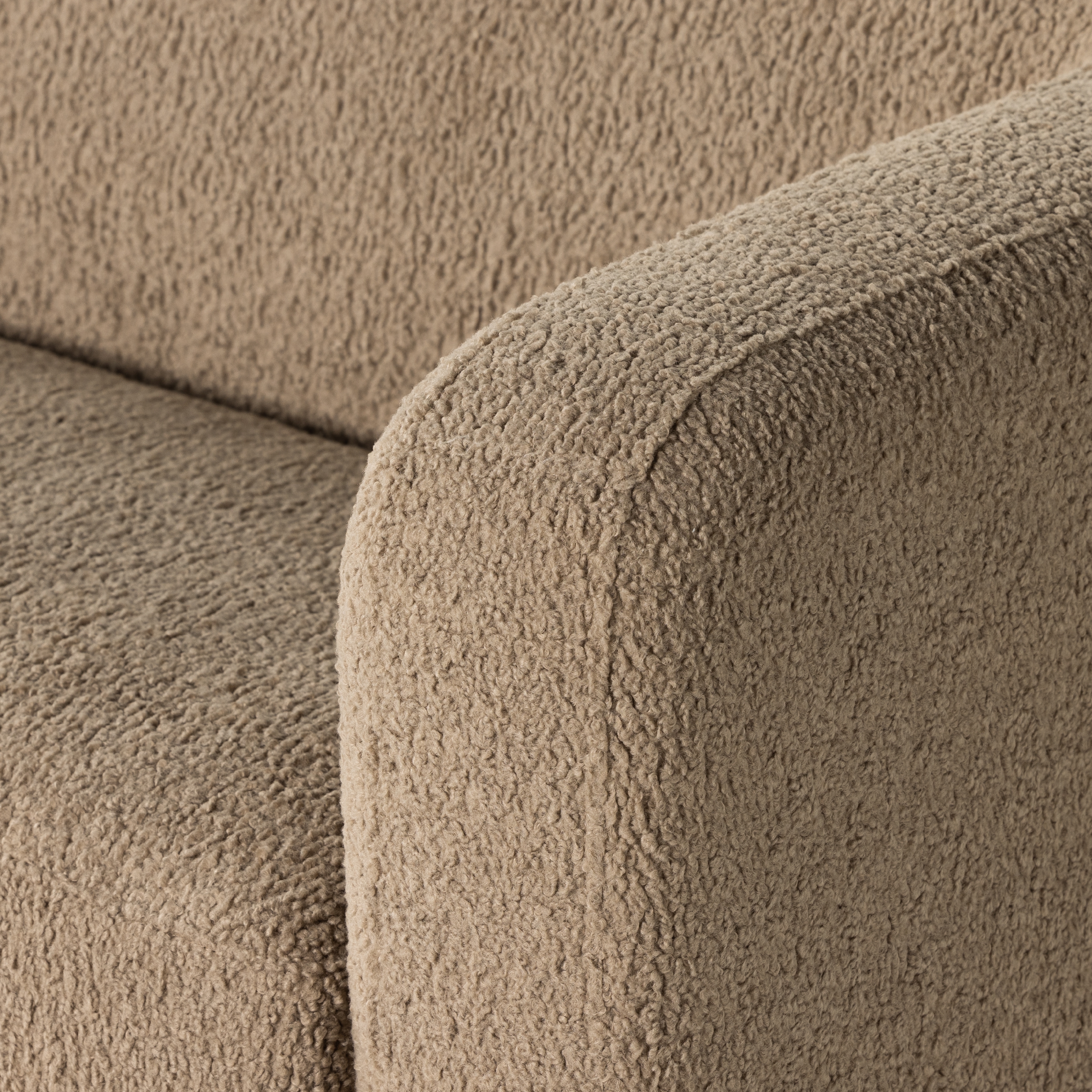Gidget Sofa - Sheepskin Camel - Image 9