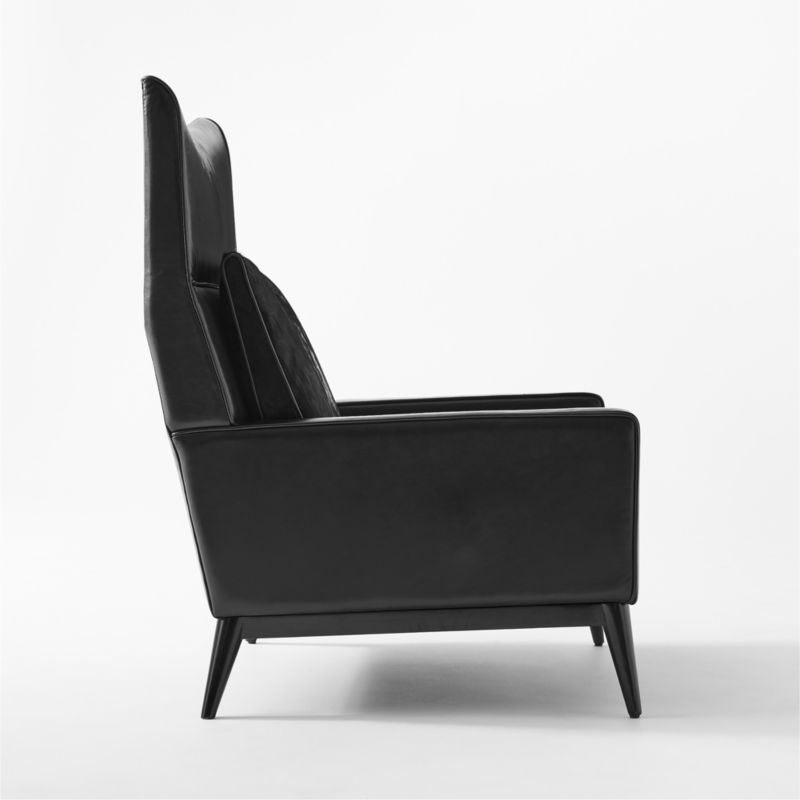 Embassy Black Lounge Chair Model 314 - Image 4