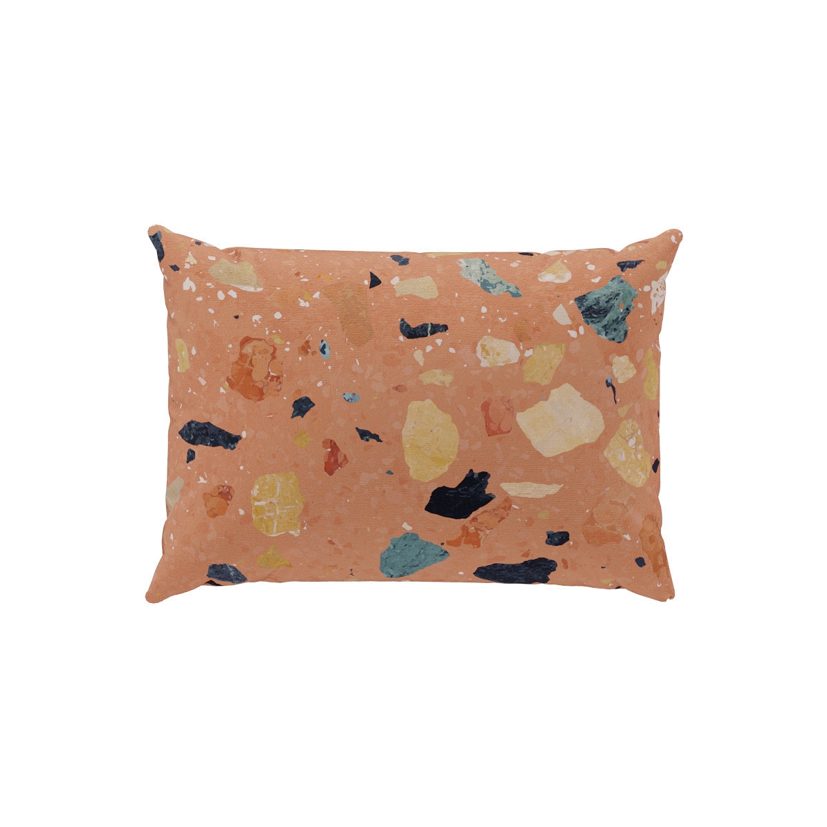 Outdoor Lumbar Pillow | Terracotta Sperduti - Image 0