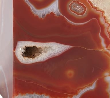 Agate Bookends, Rust - Image 3