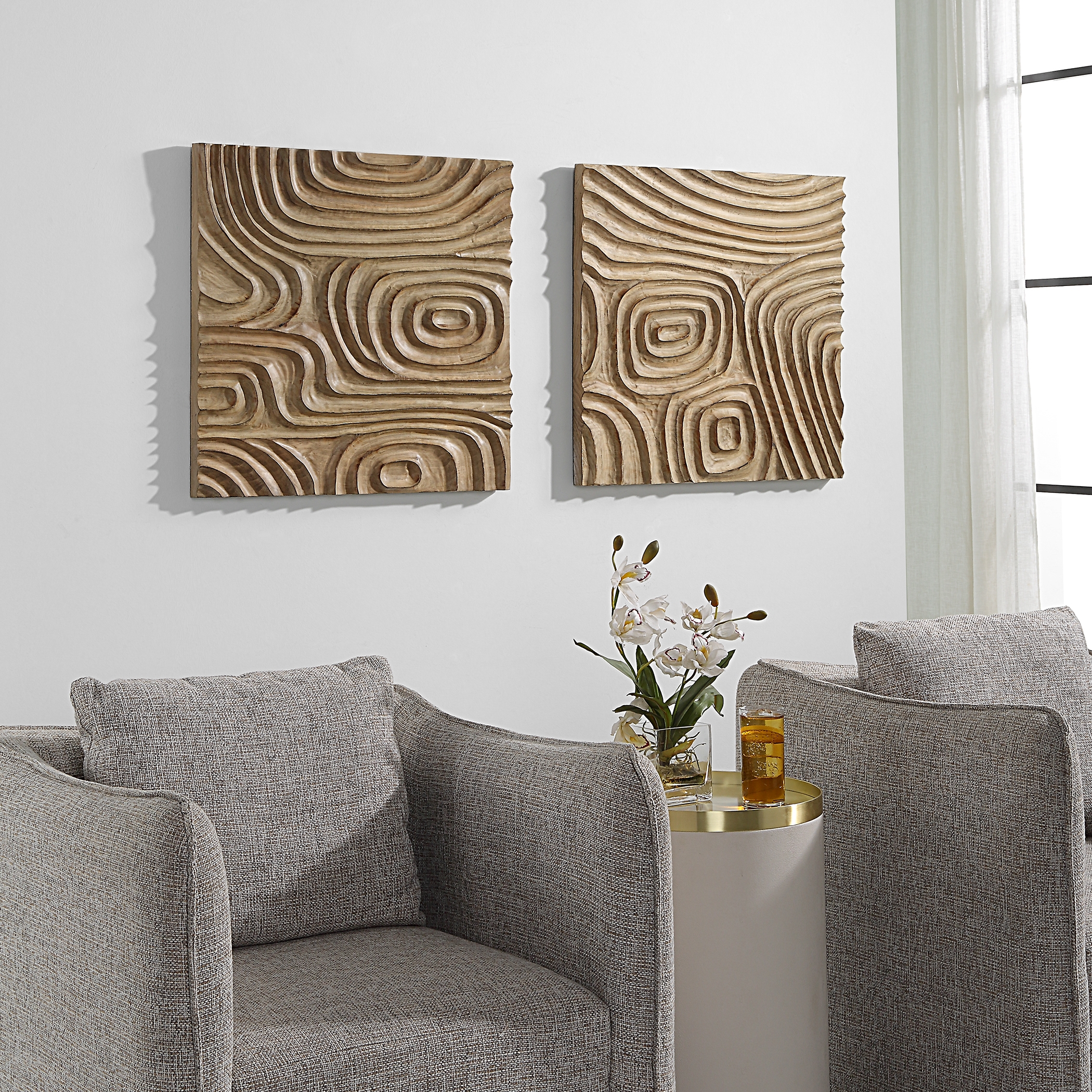 Channels Wood Wall Decor - Image 5