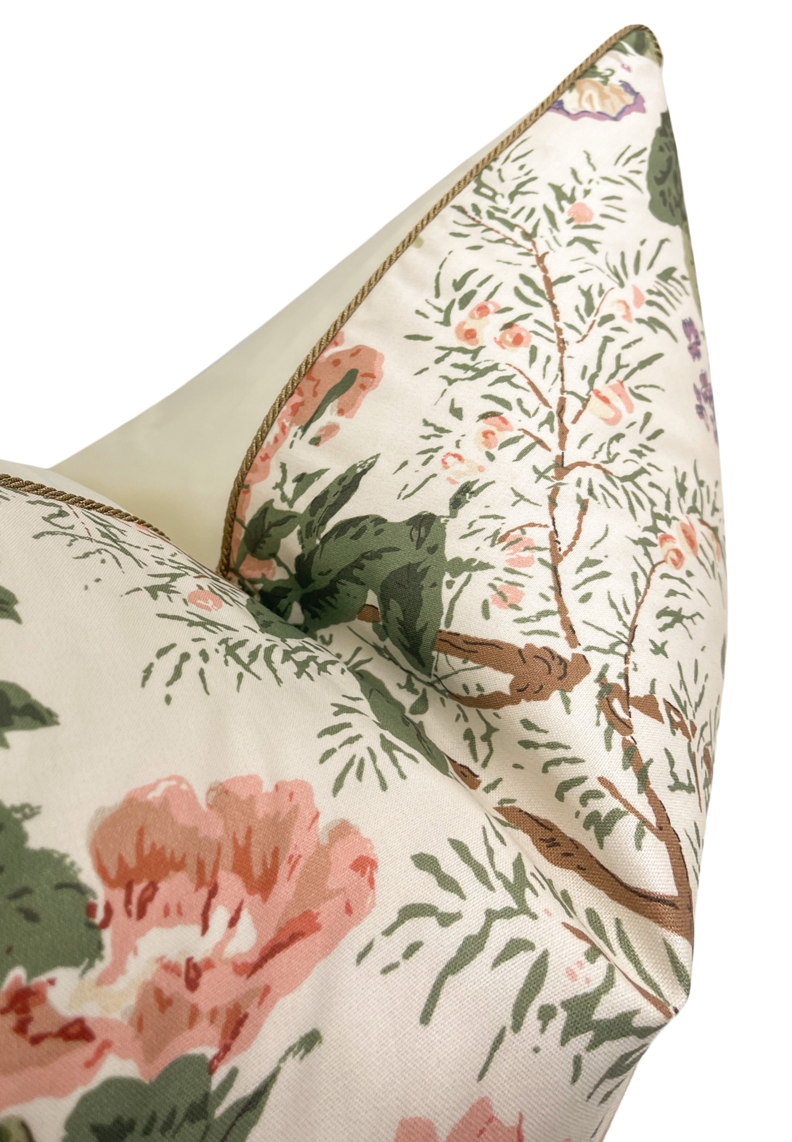 ALTHEA // BLUSH WITH BRASS CORDING | LEE JOFA - BY THE YARD - Image 2