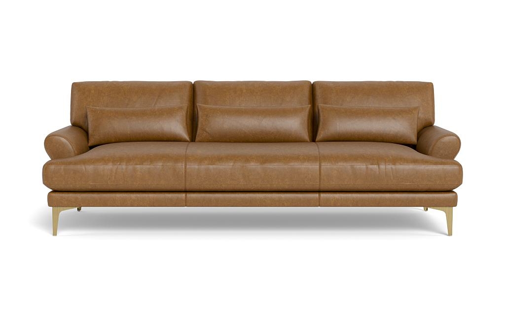 Maxwell Leather Sofa by Apartment Therapy - Image 0