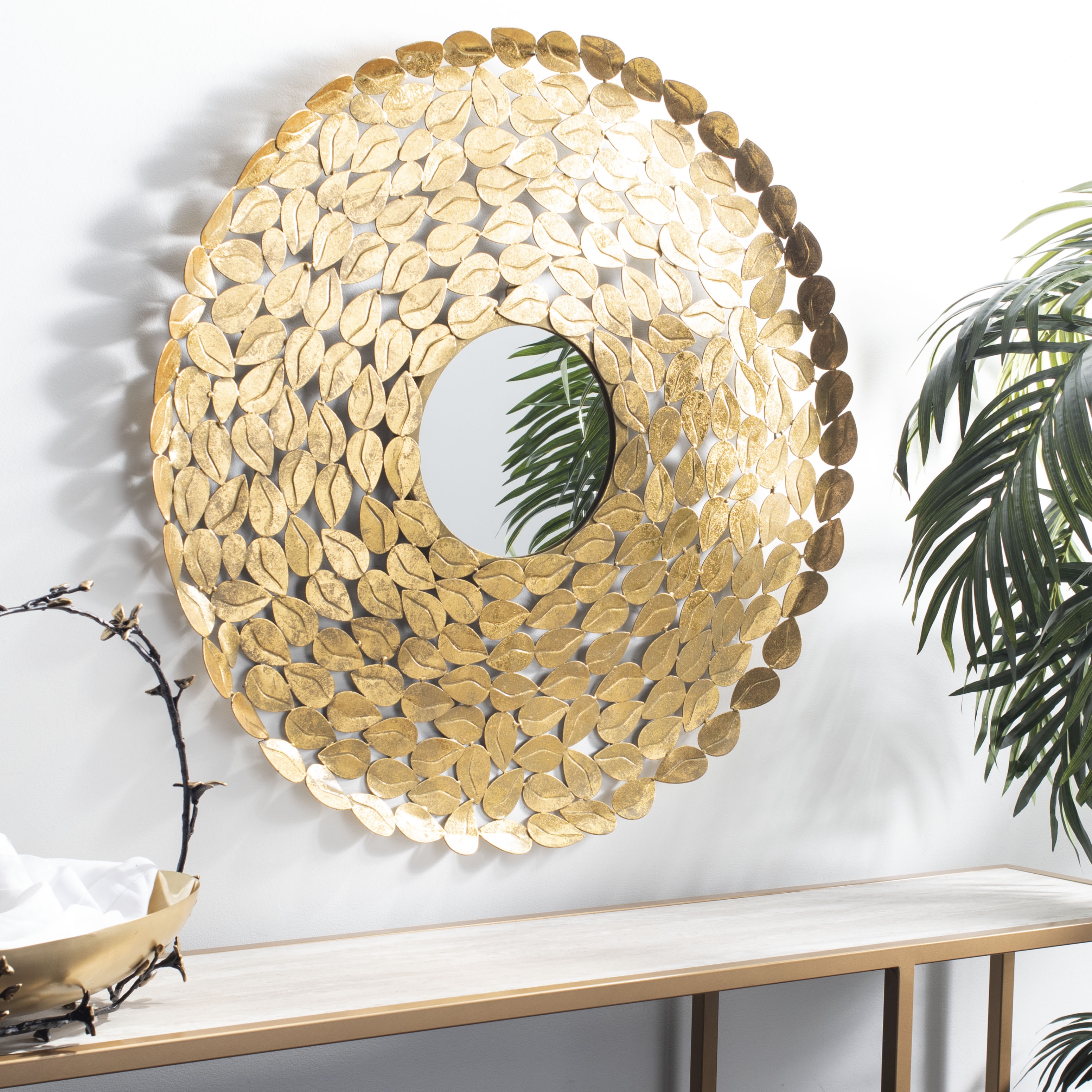 Bliss Mirror - Gold Foil - Safavieh - Image 3