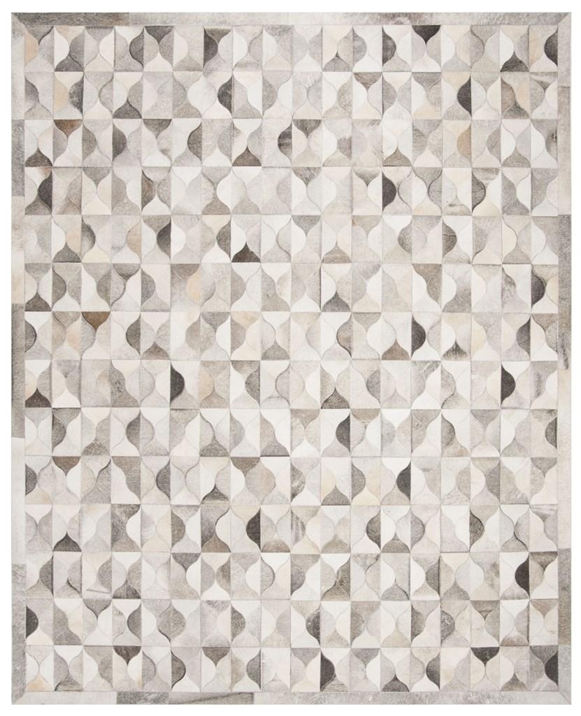 Safavieh Hand Woven Area Rug, STL224F, Grey/Ivory, 8' X 10' - Image 0