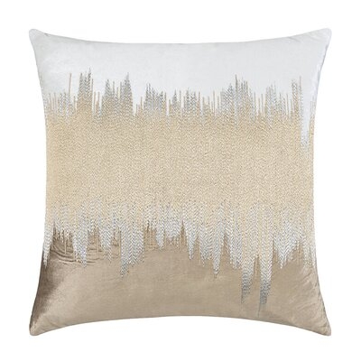 Mira Square Velvet Pillow Cover & Insert - Image 0