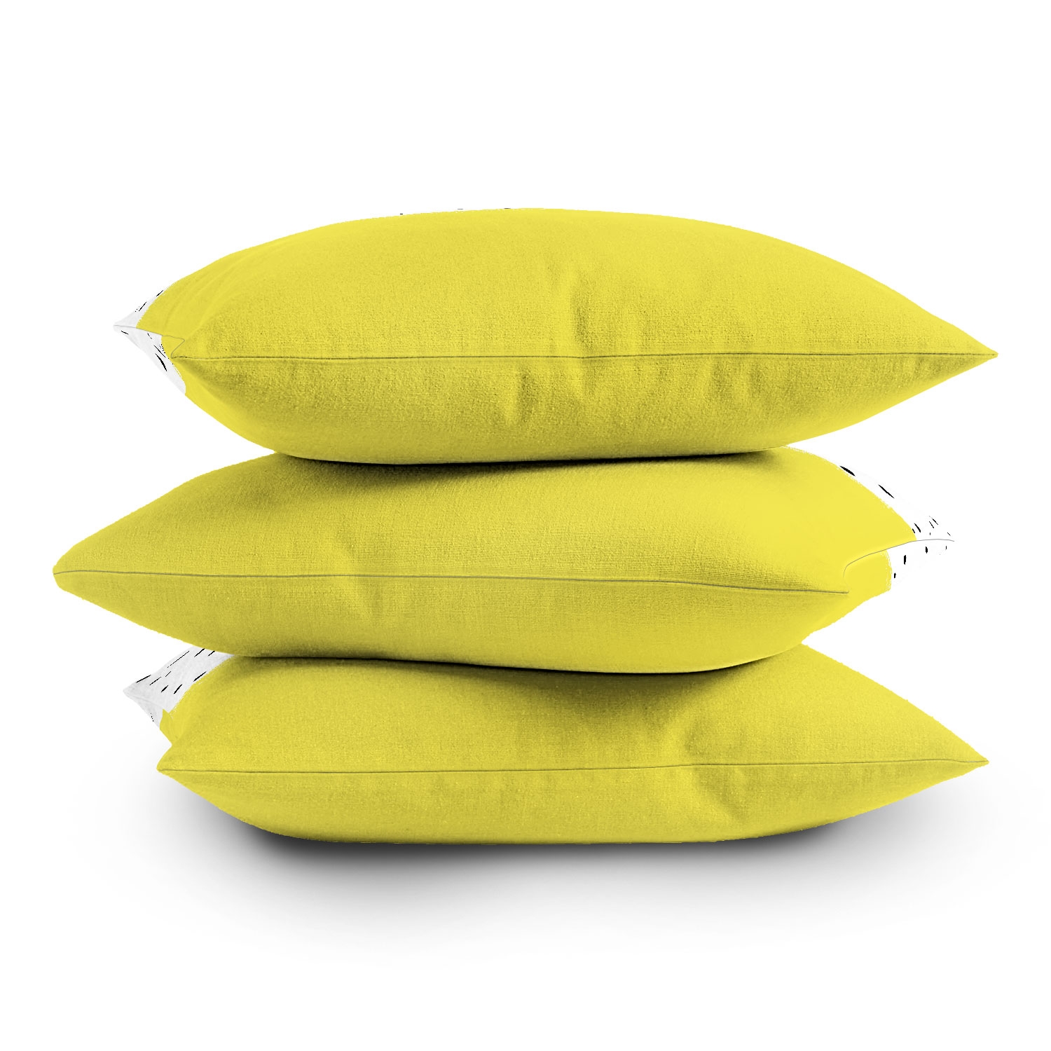 Citron Dots by Kelly Haines - Outdoor Throw Pillow 20" x 20" - Image 1