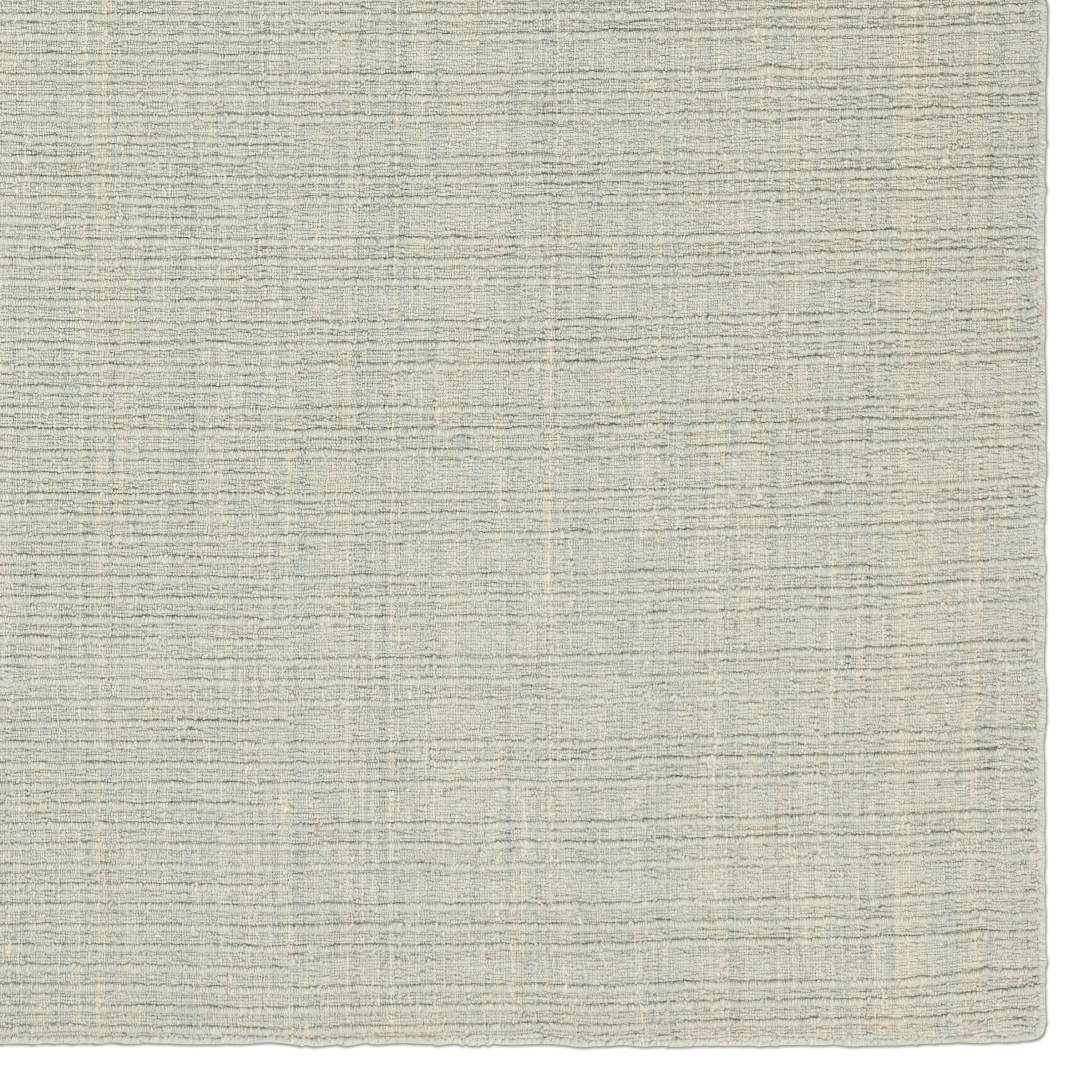 Vidalia AMI07 Handmade Solid Blue Area Rug (7'9"x9'9") - Image 3