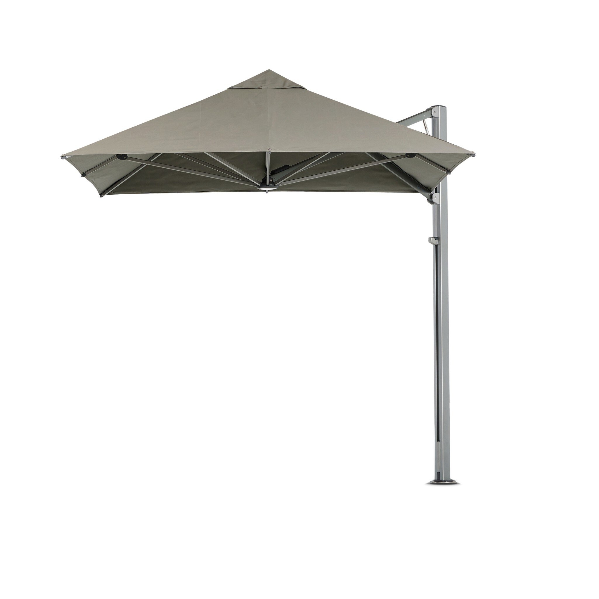 Shadowspec Serenity Outdoor Square Umbrella - Alpine Stone - Image 1