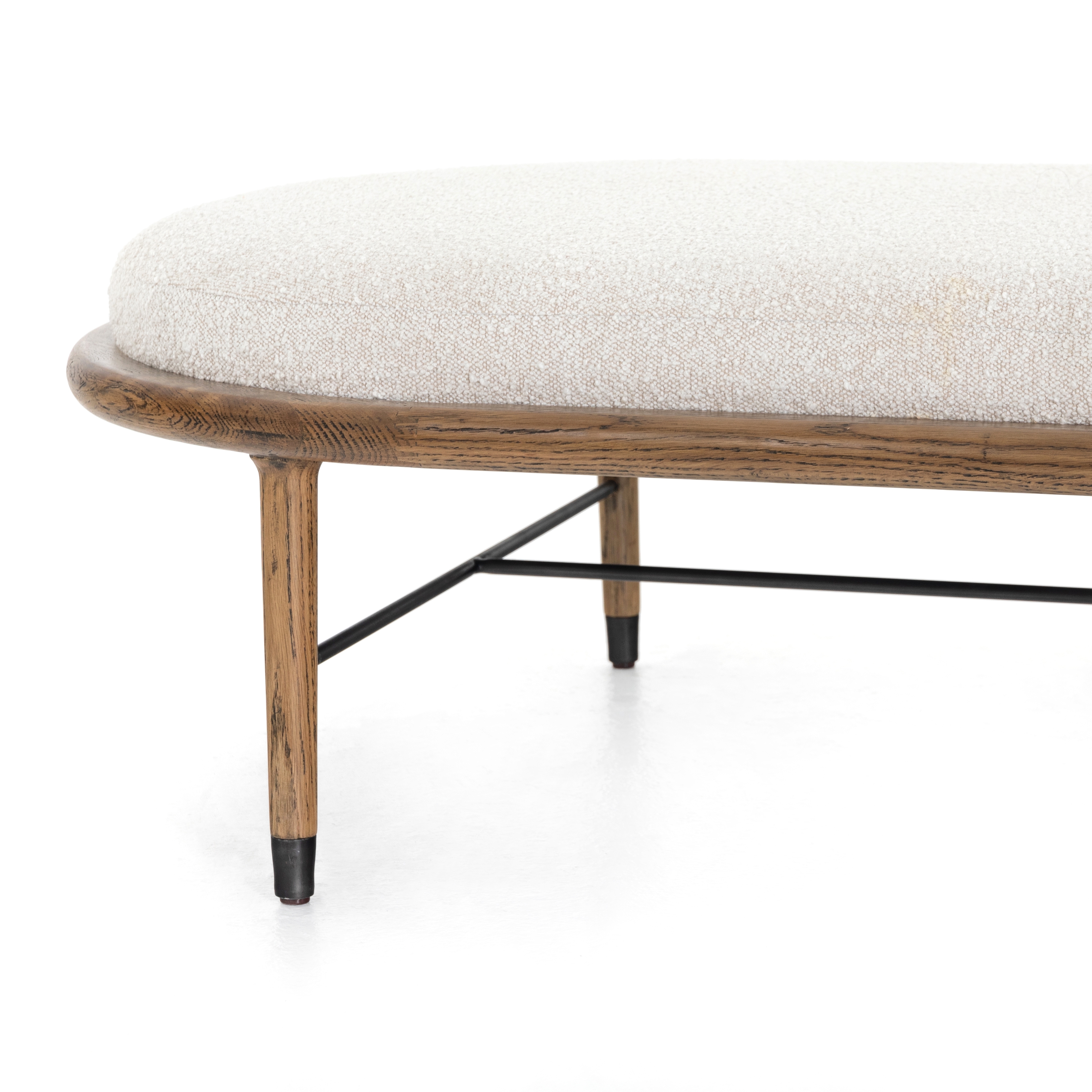 Petra Ottoman-62"-Knoll Natural - Image 9