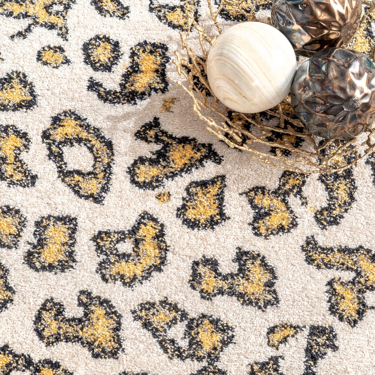 Leopard Print Area Rug - Image 5
