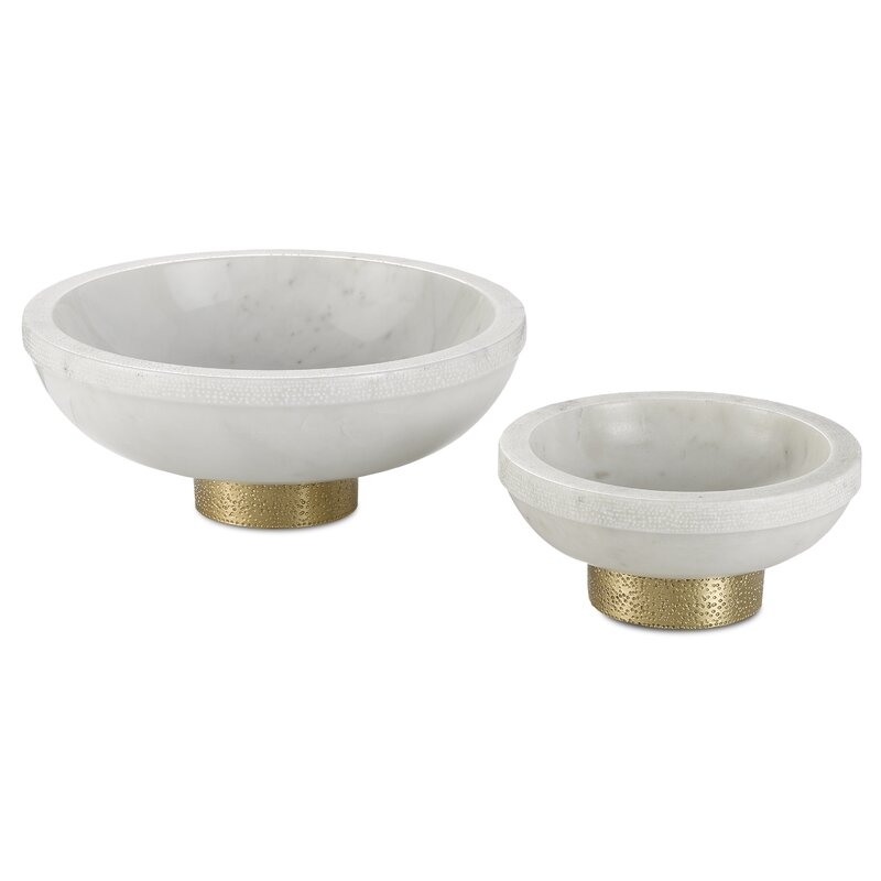 Currey & Company Valor Contemporary Decorative Bowl - Image 0