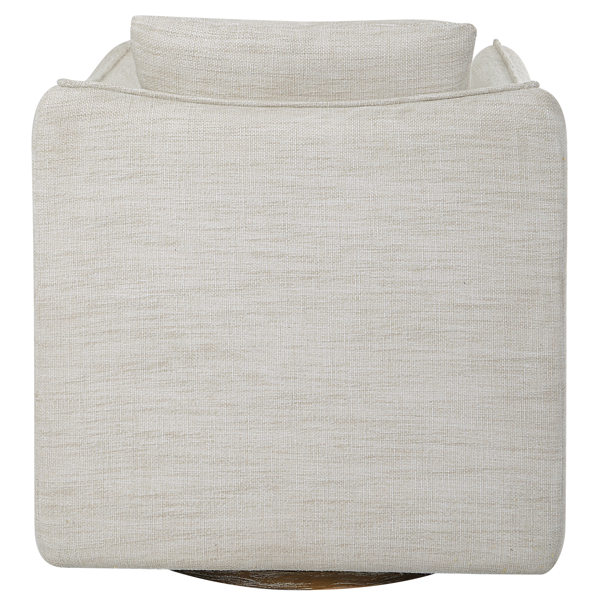 Corben White Swivel Armchair - Image 6